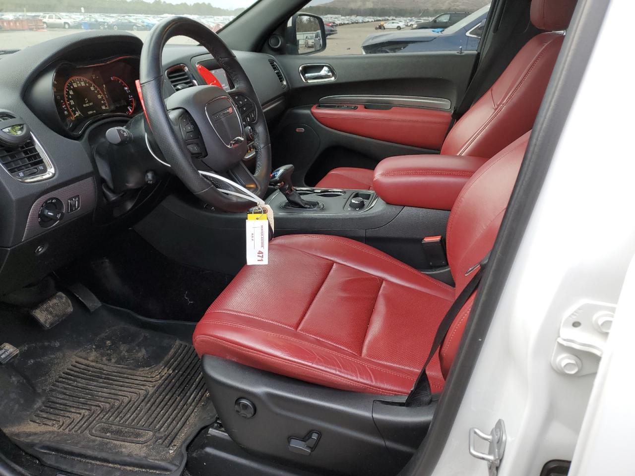 2018 Dodge Durango VIN 1C4SDJCT5JC226642 Copart auction photo, front end / side damage thumbnail 7