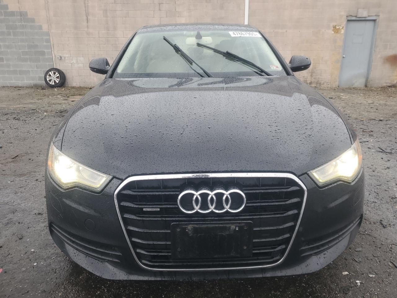 2014 Audi A6 VIN WAUGFAFC0EN130663 Copart auction photo, side / minor dent/scratches damage thumbnail 5