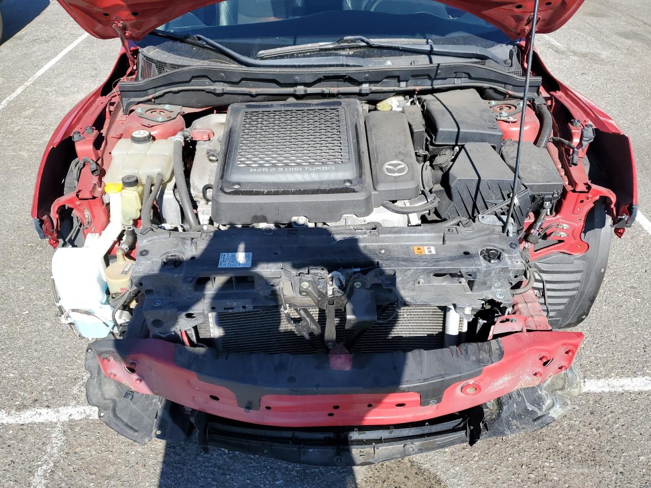 2013 Mazda 3 VIN JM1BL1L46D1812522 Copart auction photo, front end damage thumbnail 11