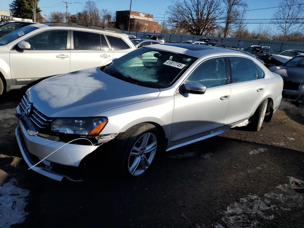 2015 Volkswagen Passat VIN 1VWCT7A3XFC058420