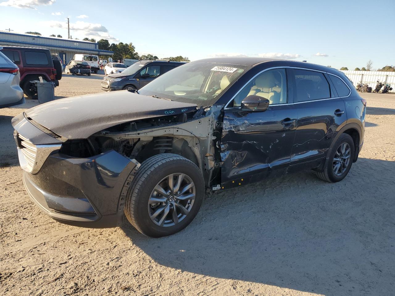2021 Mazda CX-9 VIN JM3TCACY1M0525495