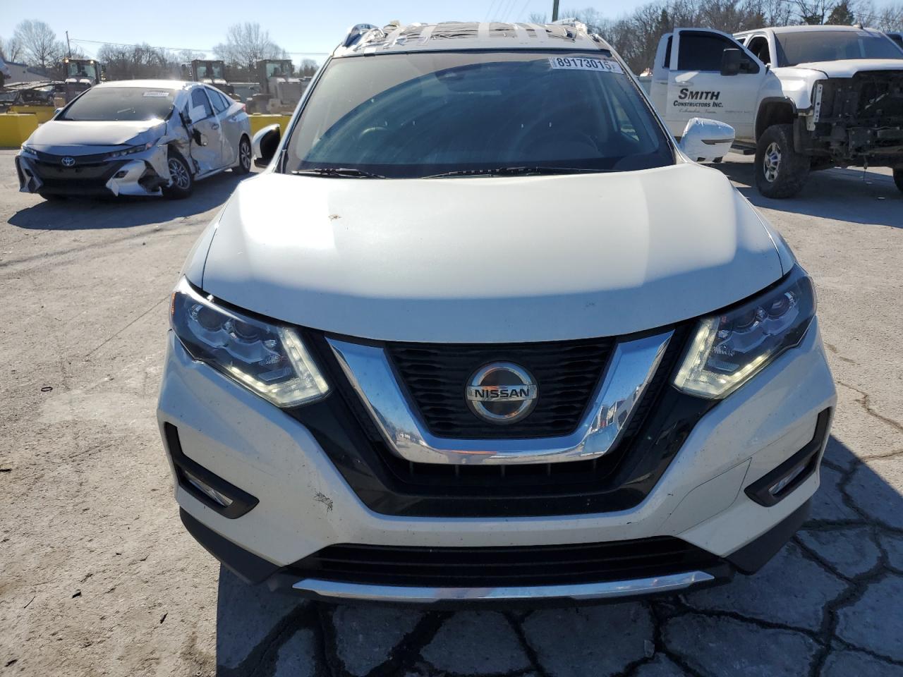 2020 Nissan Rogue VIN 5N1AT2MT3LC703957 Copart auction photo, frame damage / top/roof damage thumbnail 5