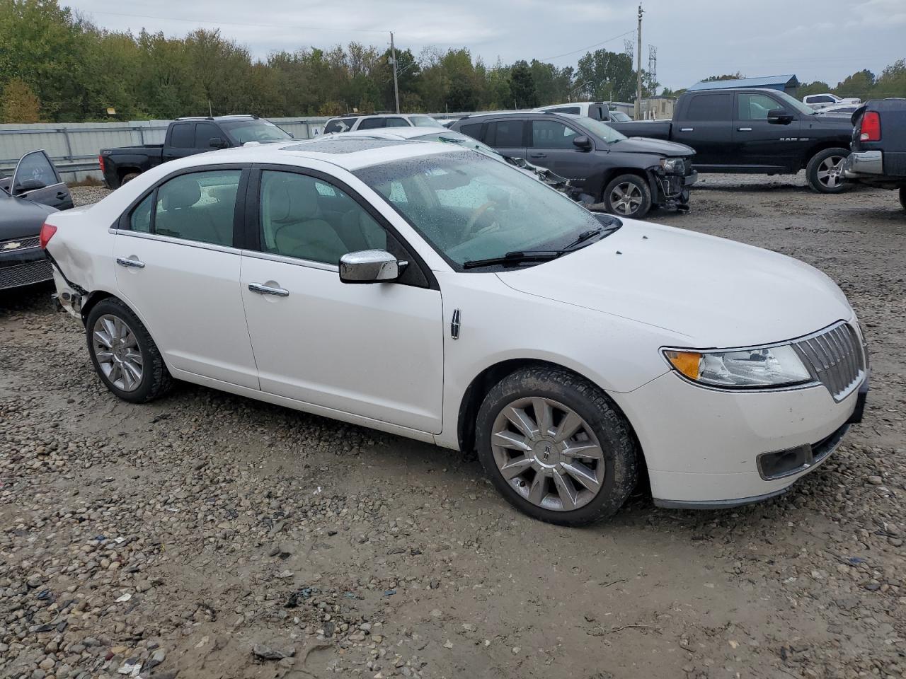 2011 Lincoln MKZ VIN 3LNHL2GC1BR764427 Copart auction photo, rear end / mechanical damage thumbnail 4