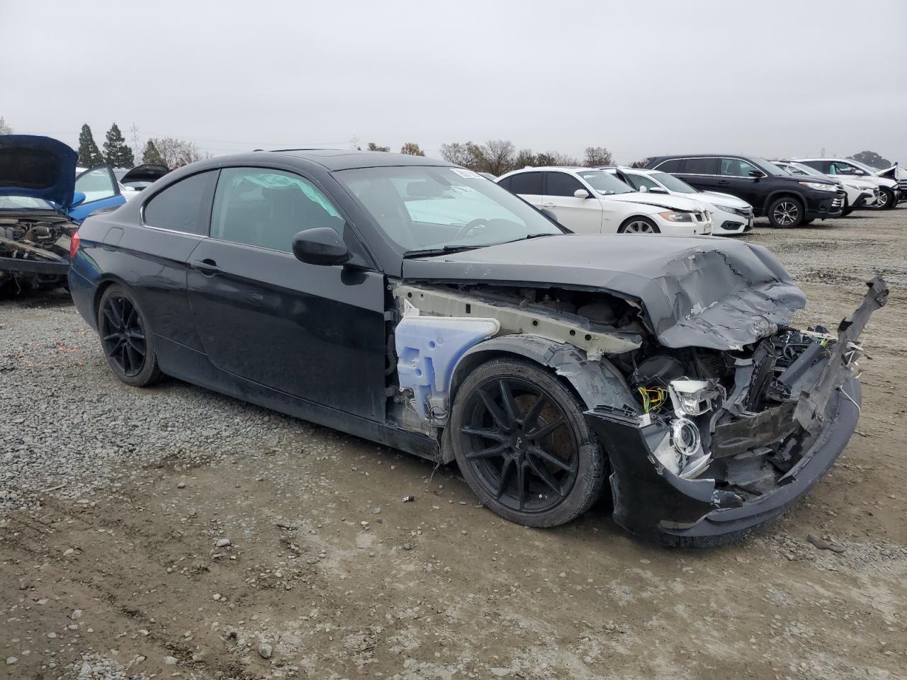 2013 BMW 3er VIN WBAKE5C58DJ106949 Copart auction photo, front end damage thumbnail 4