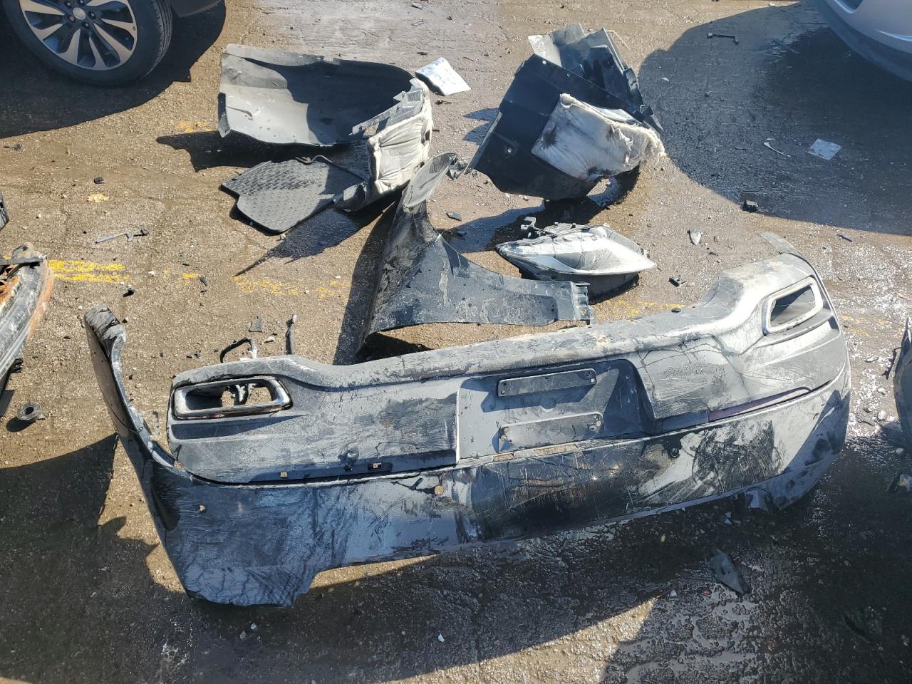 2015 Lincoln MKZ VIN 3LN6L2LUXFR624503 Copart auction photo, all over damage thumbnail 12