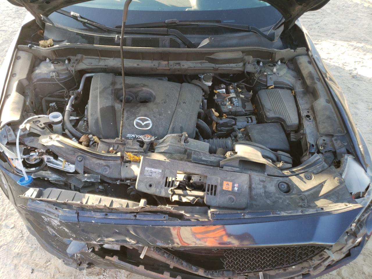 2017 Mazda CX-5 VIN JM3KFBDL1H0187145 Copart auction photo, front end / mechanical damage thumbnail 13