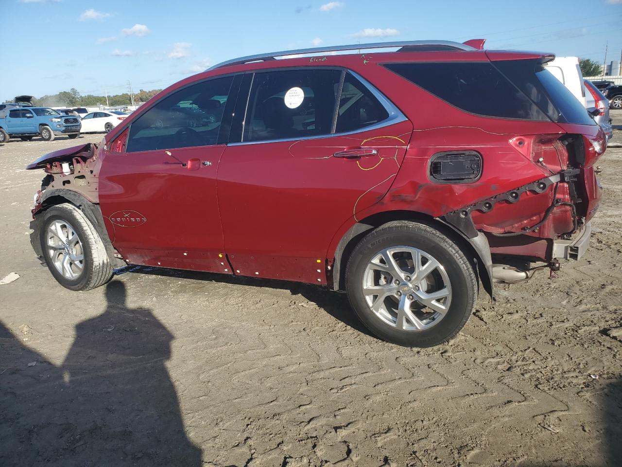 2021 Chevrolet Equinox VIN 2GNAXNEV9M6154695 Copart auction photo, all over damage thumbnail 2