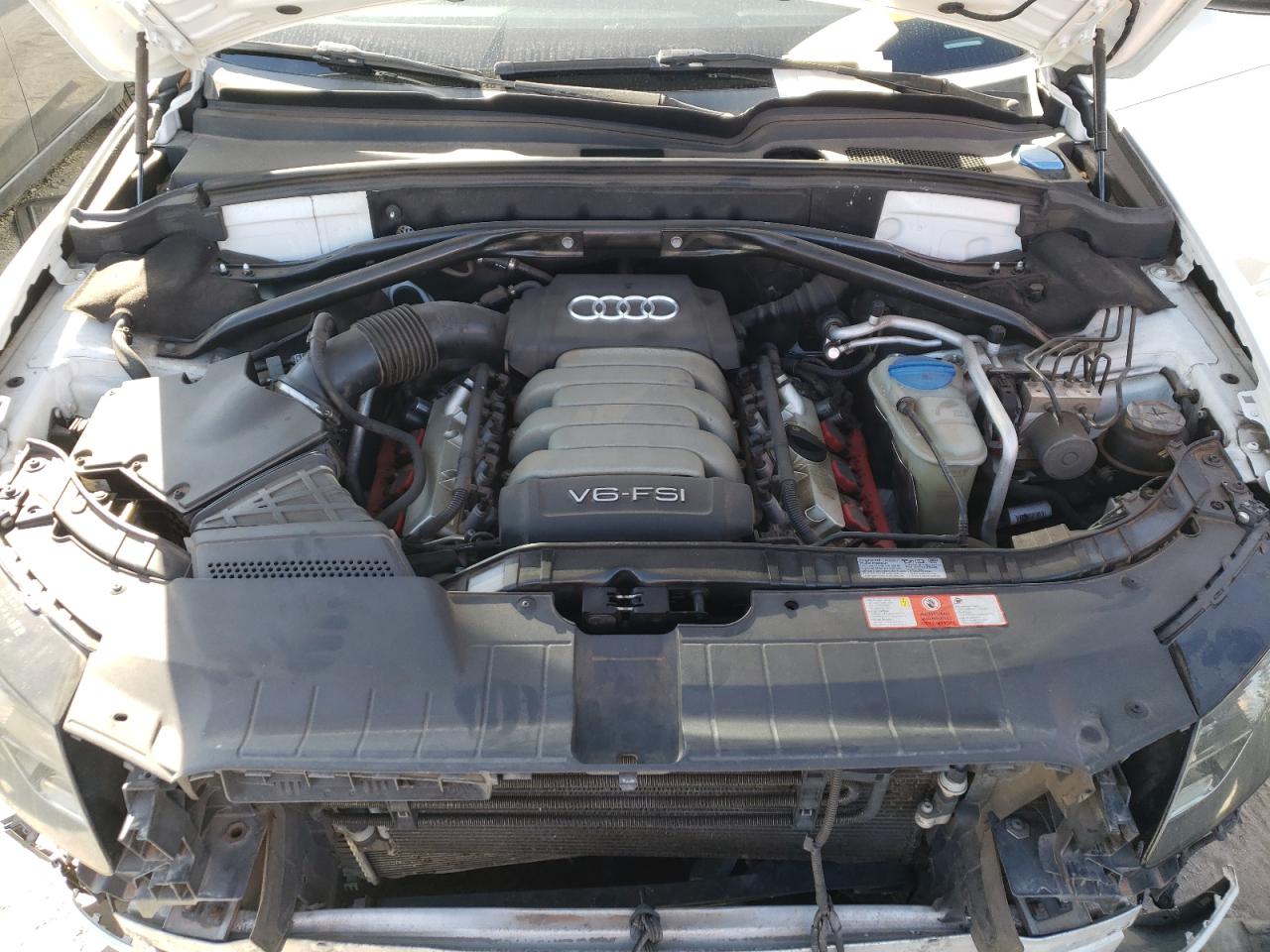2009 Audi Q5 VIN WA1KK78R69A015764 Copart auction photo, front end / side damage thumbnail 11