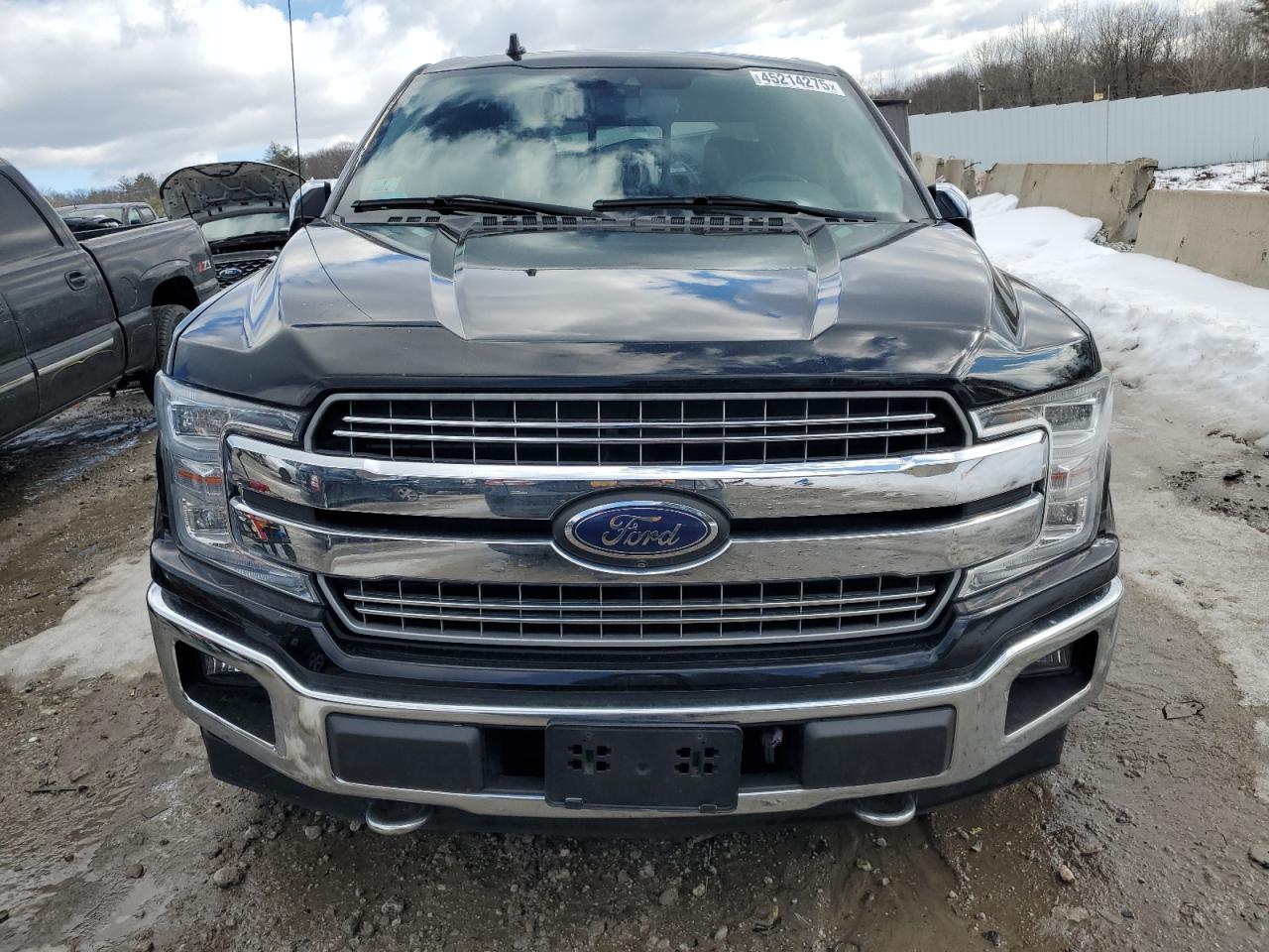 2018 Ford F-150 VIN 1FTFW1E13JFE52863 Copart auction photo, undercarriage / rear end damage thumbnail 5