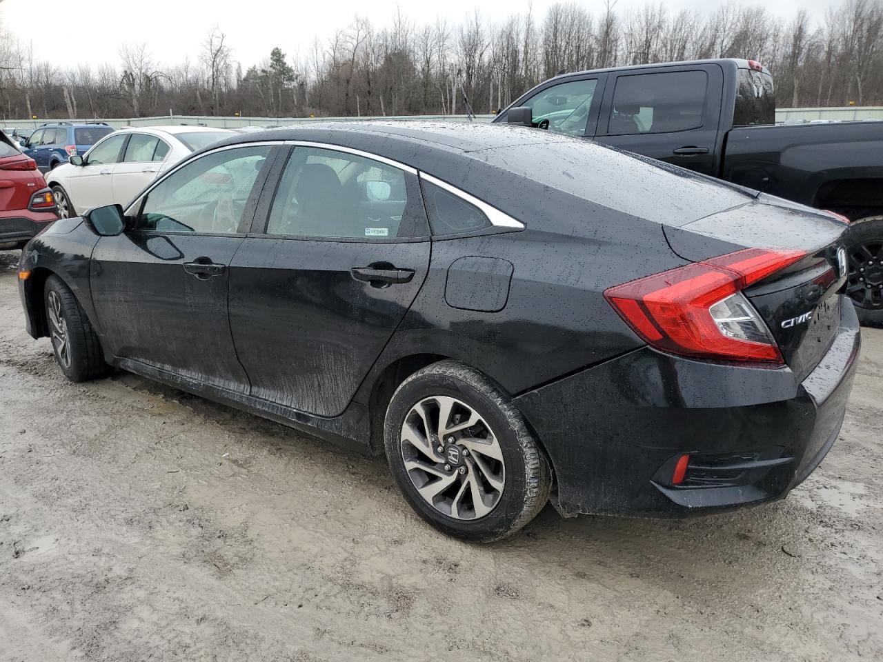 2016 Honda Civic VIN 19XFC2F7XGE248940 Copart auction photo, all over damage thumbnail 2