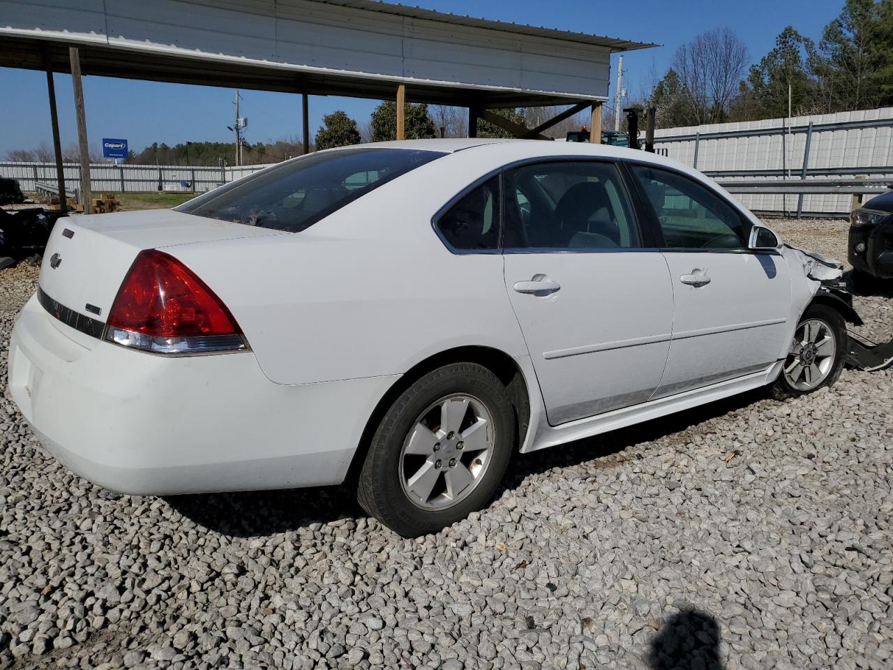 2011 Chevrolet Impala VIN 2G1WF5EKXB1264195 Copart auction photo, front end damage thumbnail 3