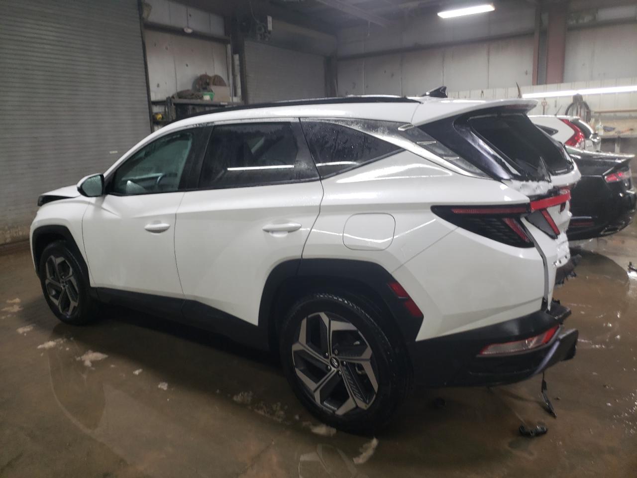 2024 Hyundai Tucson VIN 5NMJFCDE9RH412280 Copart auction photo, front end / rear end damage thumbnail 2