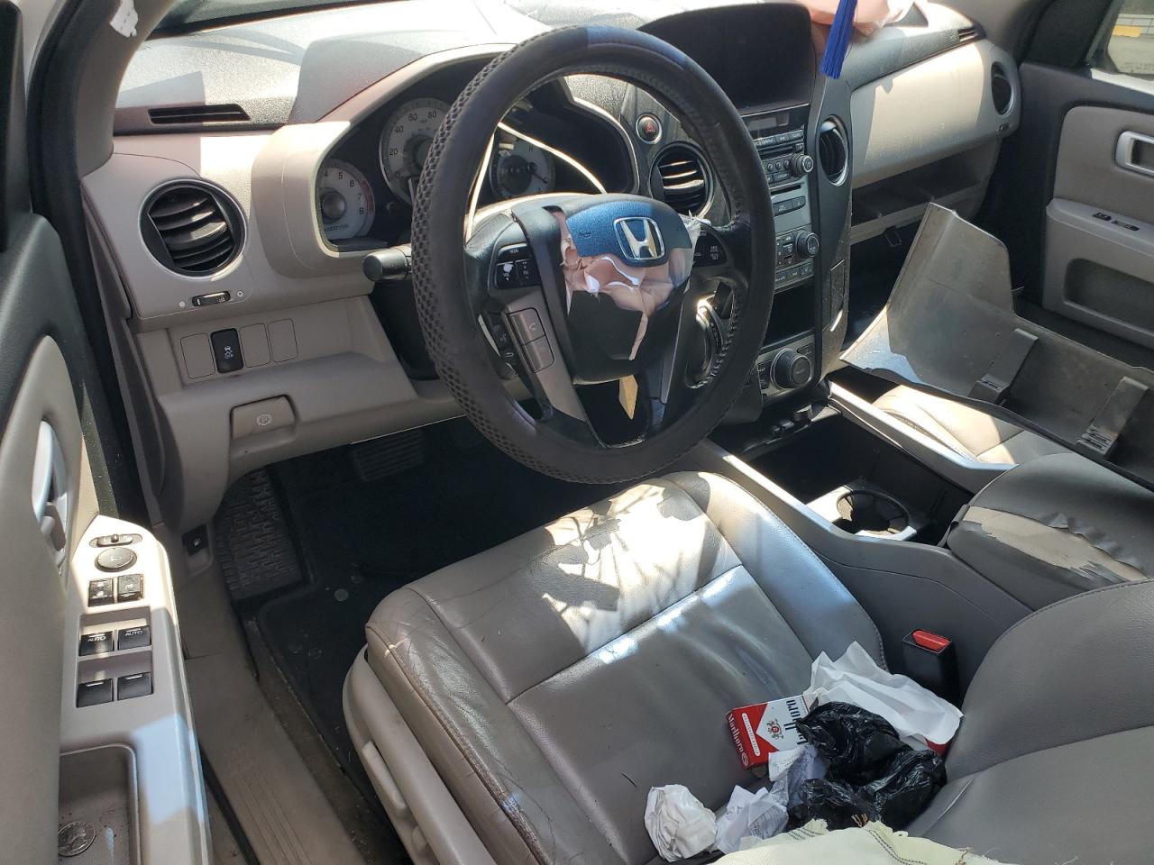2013 Honda Pilot VIN 5FNYF3H66DB014262 Copart auction photo, all over damage thumbnail 8