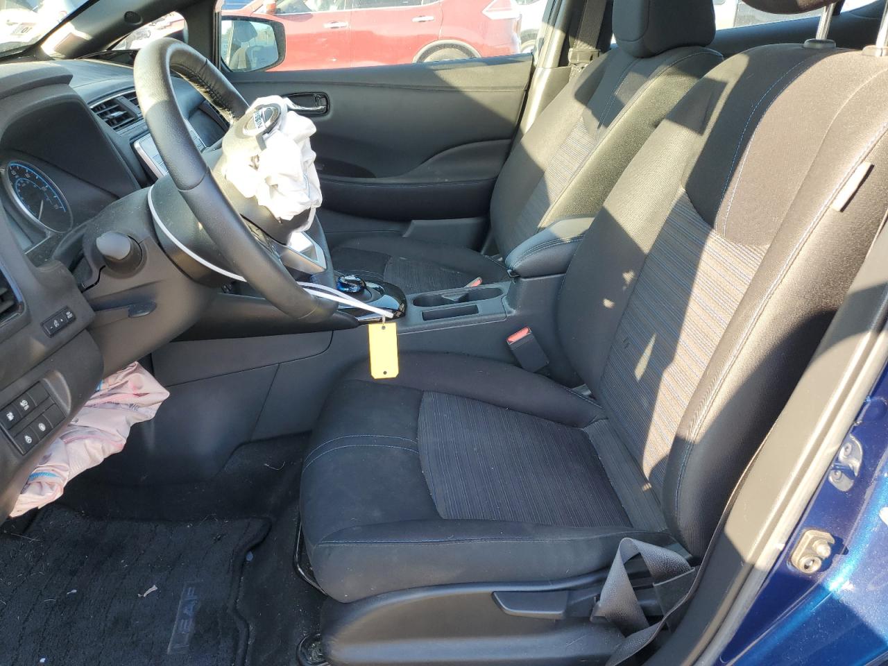 2022 Nissan Leaf VIN 1N4AZ1CV3NC551252 Copart auction photo, front end / side damage thumbnail 7