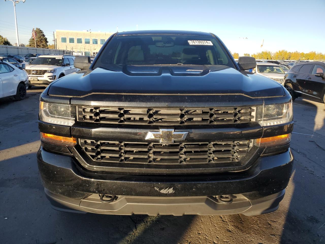 2017 Chevrolet Silverado VIN 1GCRCPEC0HZ347393 Copart auction photo, hail damage thumbnail 5