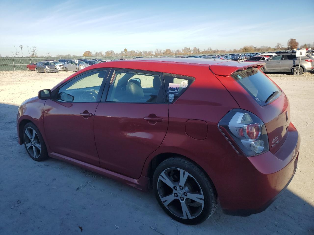 2009 Pontiac Vibe VIN 5Y2SR67049Z461475 Copart auction photo, side damage thumbnail 2