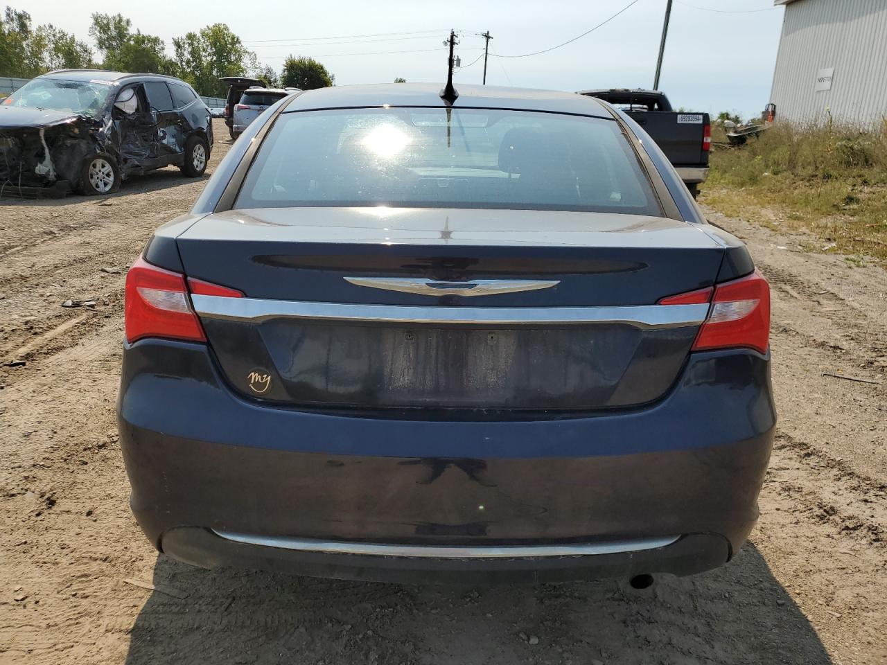2014 Chrysler 200 VIN 1C3CCBBB6EN191503 Copart auction photo, front end damage thumbnail 6