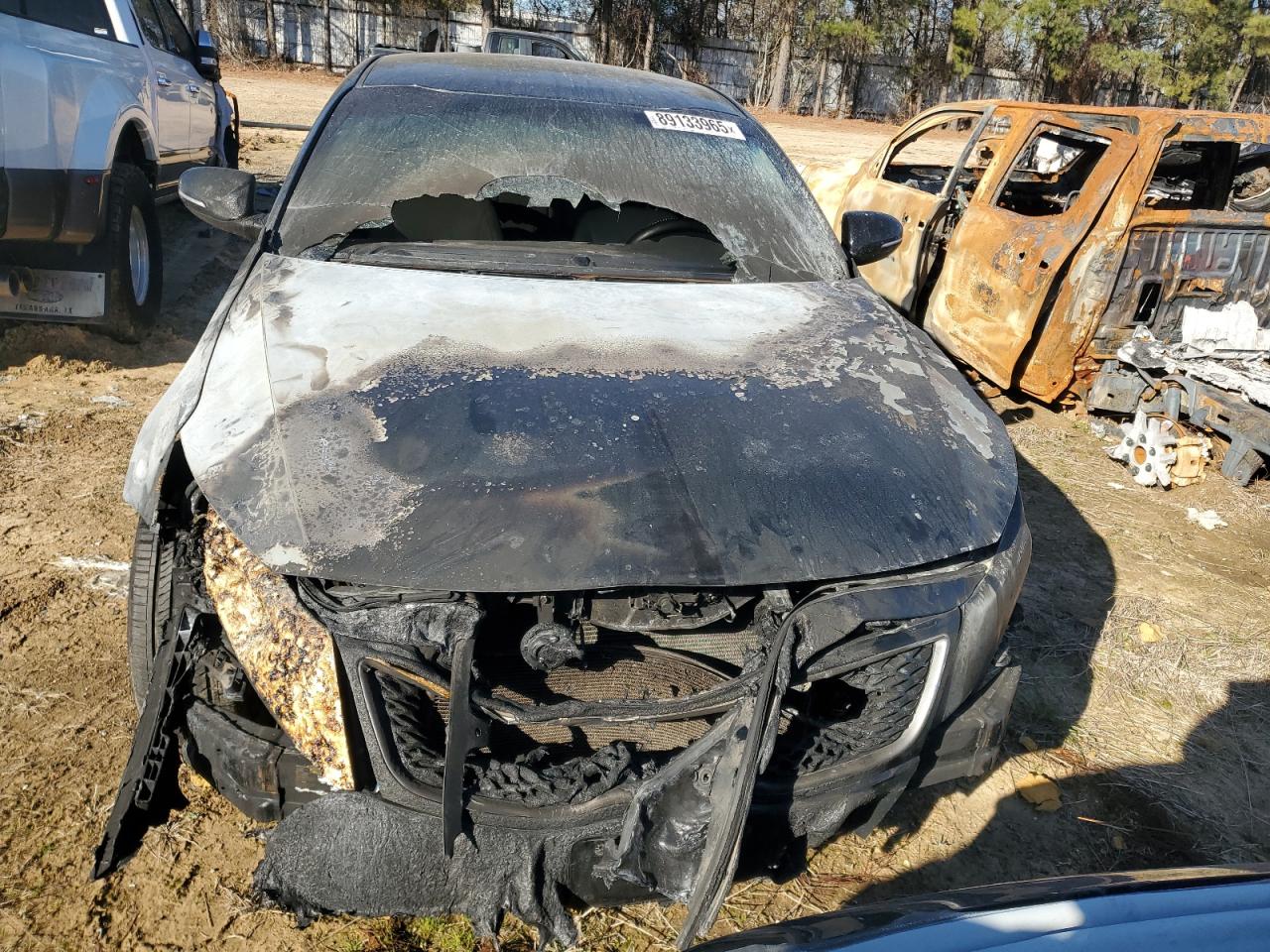 2014 KIA Optima VIN 5XXGM4A77EG308603 Copart auction photo, burn damage thumbnail 5