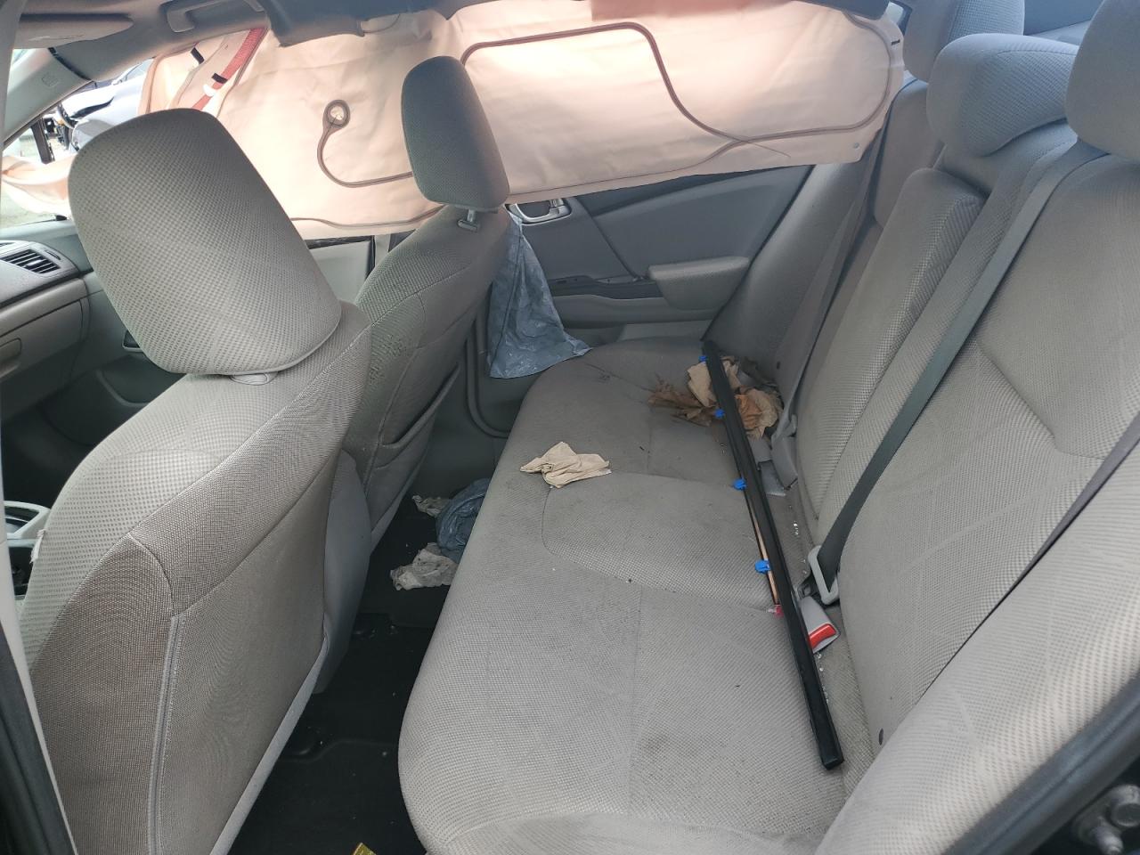 2012 Honda Civic VIN 19XFB2F82CE301331 Copart auction photo, side / all over damage thumbnail 10