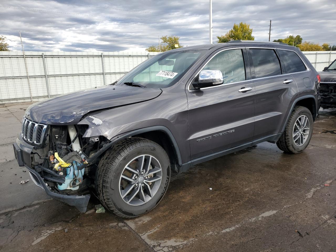 2017 Jeep Grand Cherokee VIN 1C4RJFBG5HC706196