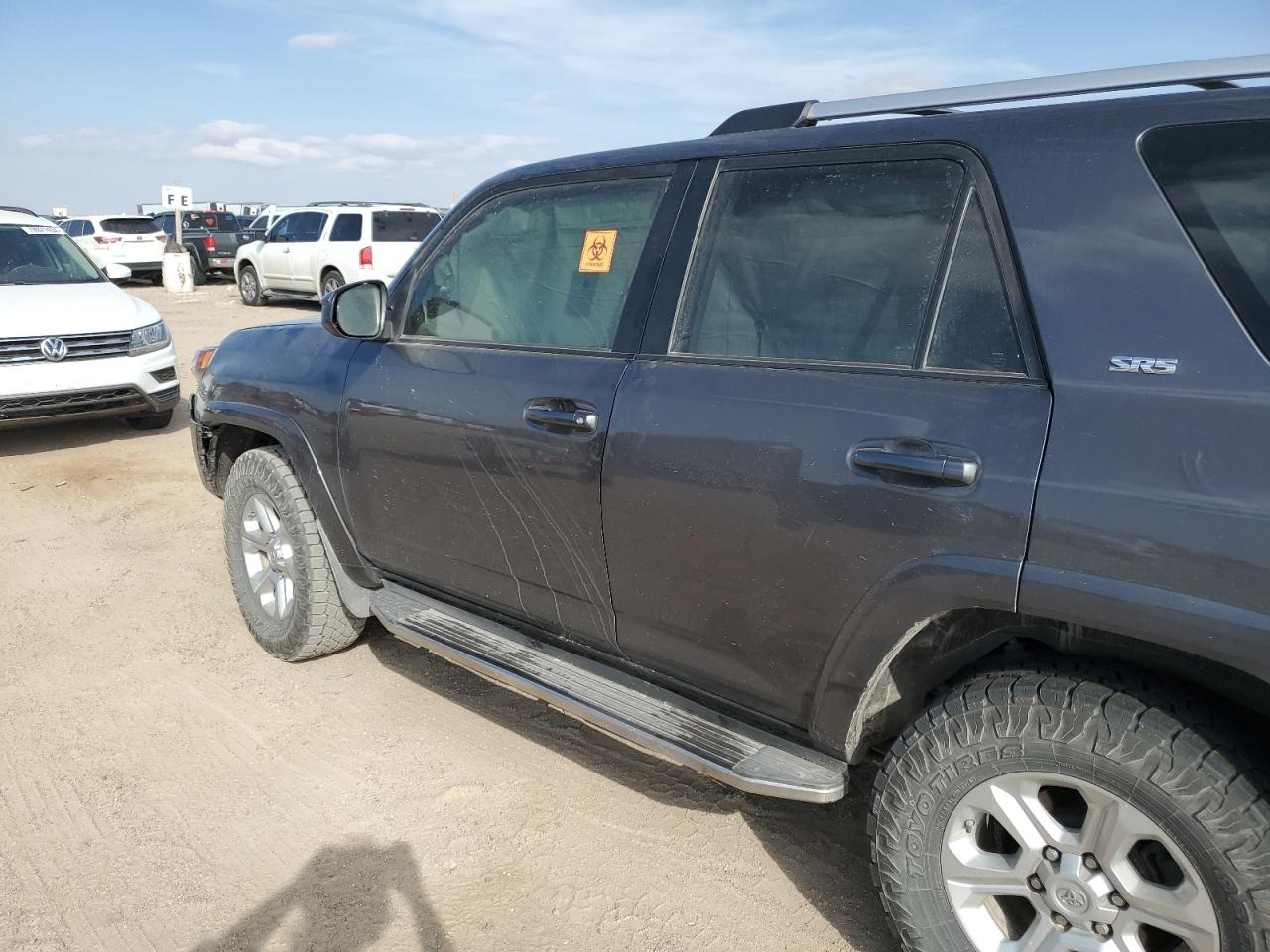 2019 Toyota 4Runner VIN JTEBU5JR7K5667432 Copart auction photo, front end damage thumbnail 8