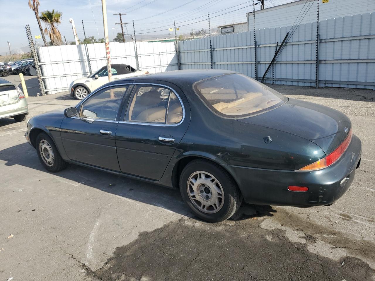 1995 Infiniti J VIN JNKAY21D9SM204400 Copart auction photo, front end damage thumbnail 2
