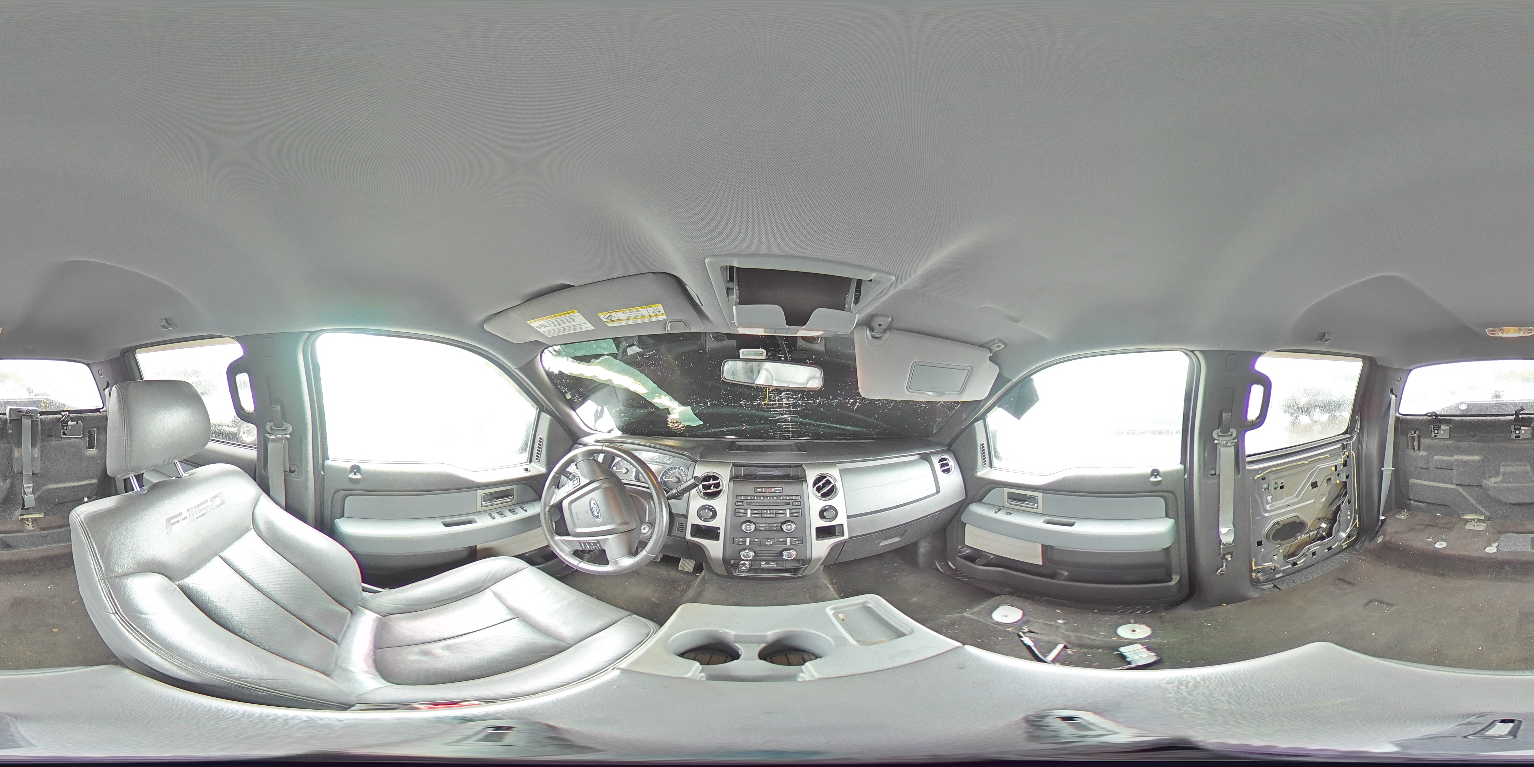2011 Ford F-150 VIN 1FTFW1EF8BFC43440 Copart auction photo, vandalism / front end damage thumbnail 12