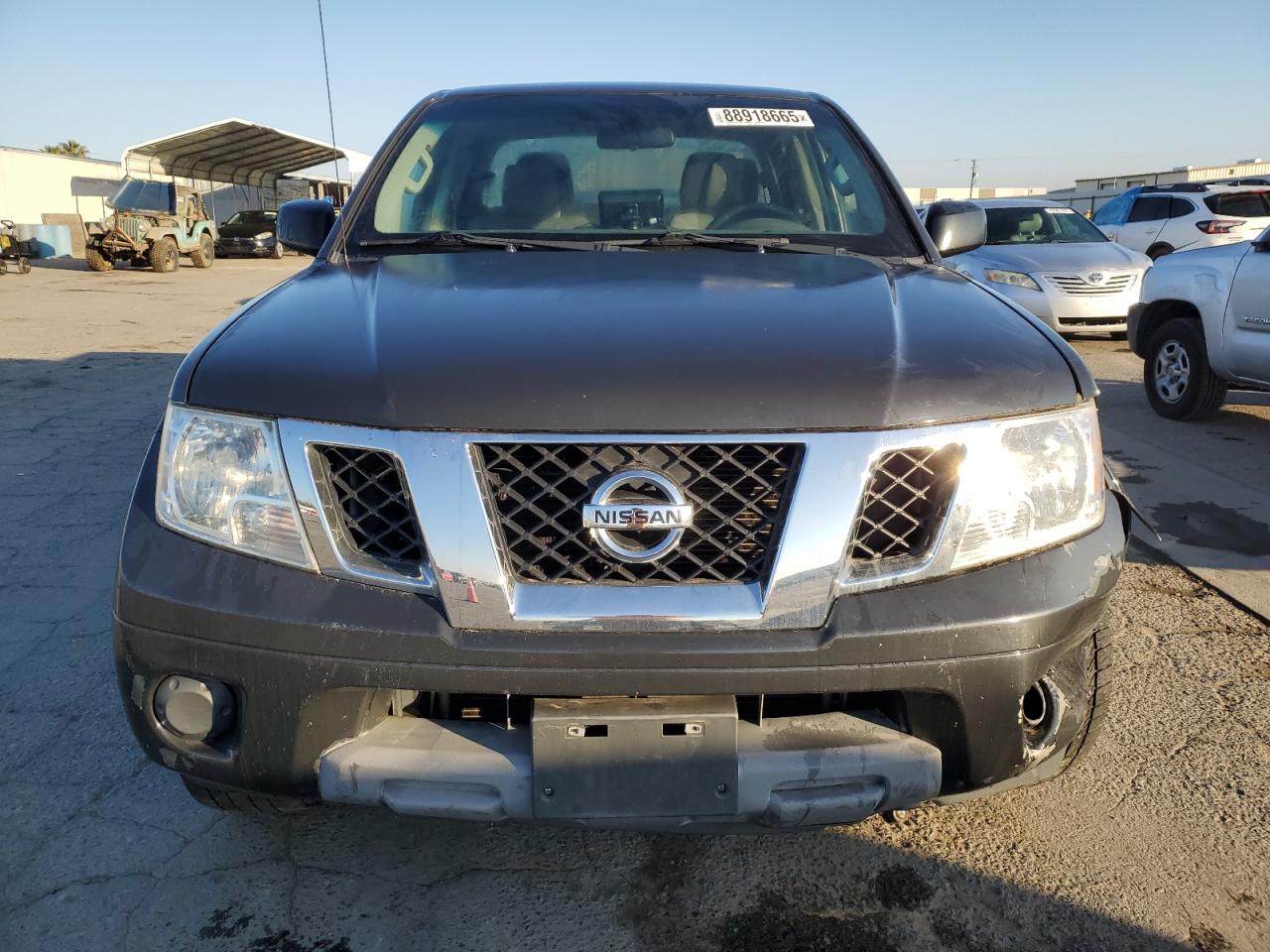 2012 Nissan Navara (Frontier) VIN 1N6AD0ER7CC469571 Copart auction photo, front end / side damage thumbnail 5
