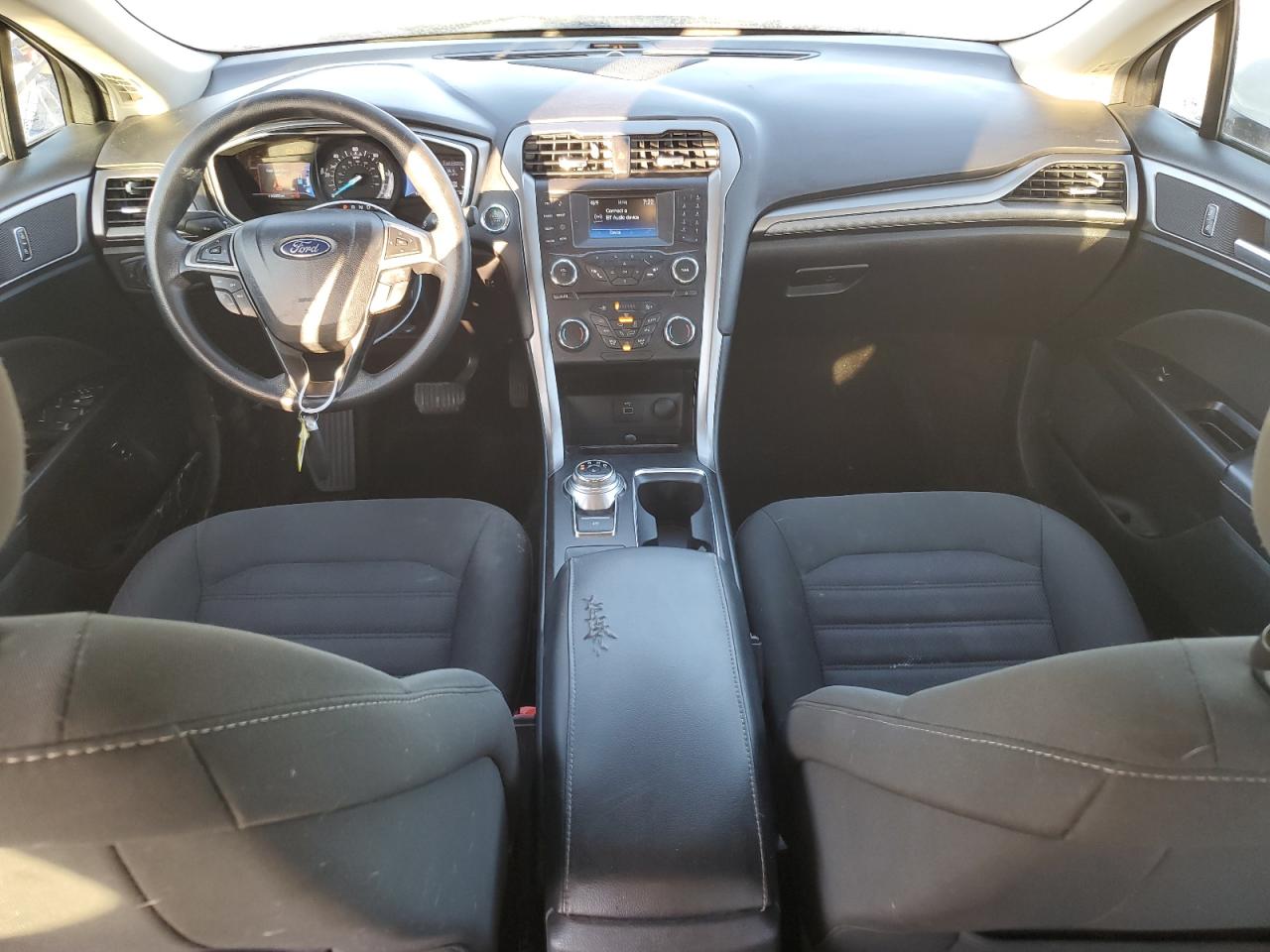 2017 Ford Fusion VIN 3FA6P0LU8HR190880 Copart auction photo, undercarriage / side damage thumbnail 8