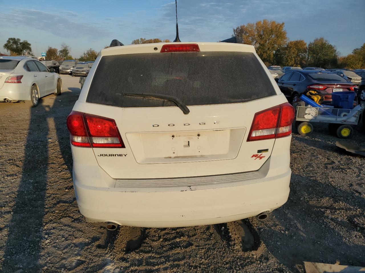 2011 Dodge Journey VIN 3D4PG1FG9BT520274 Copart auction photo, front end / side damage thumbnail 6