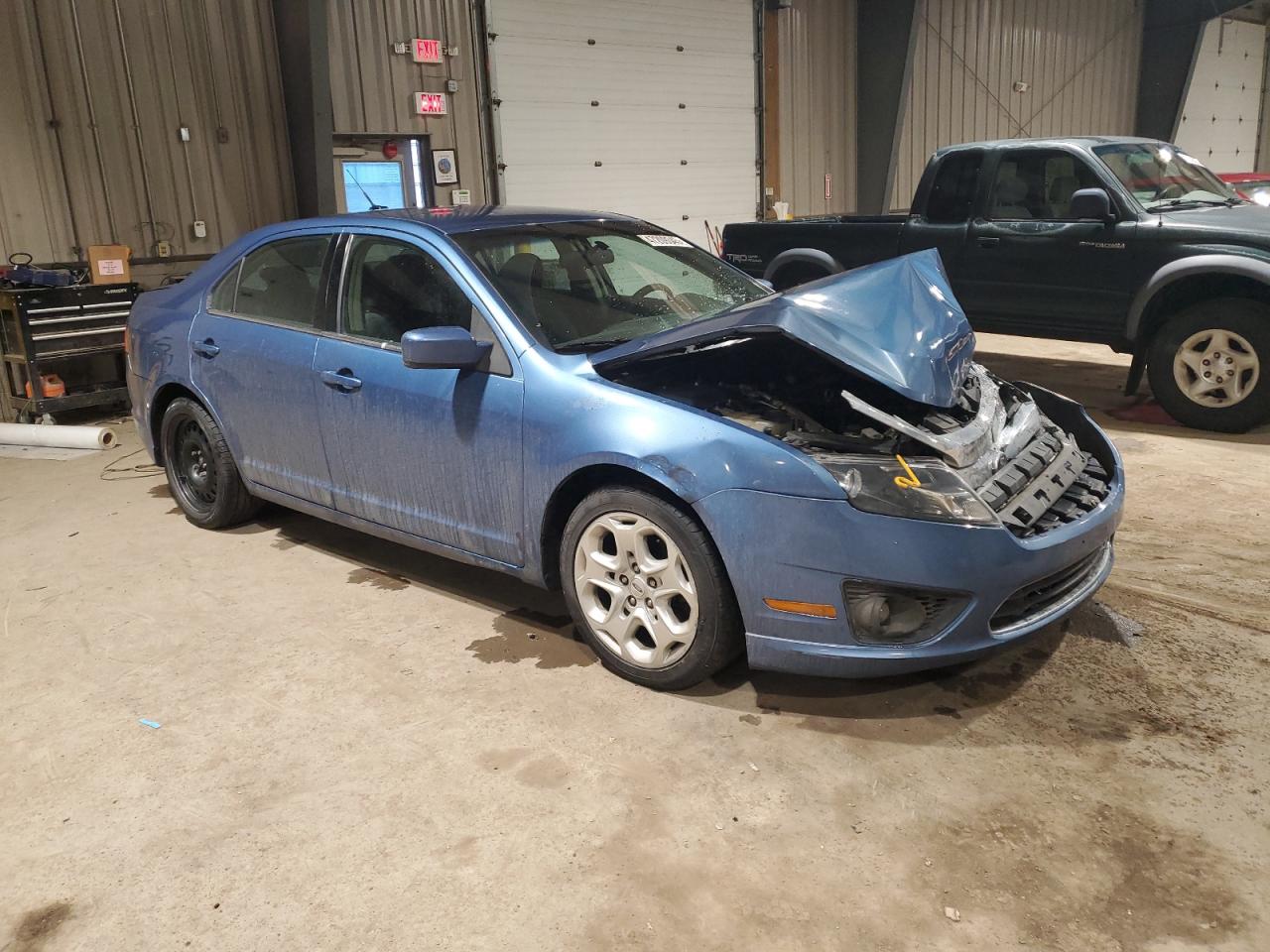 2010 Ford Fusion VIN 3FAHP0HA5AR297821 Copart auction photo, front end / rear end damage thumbnail 4