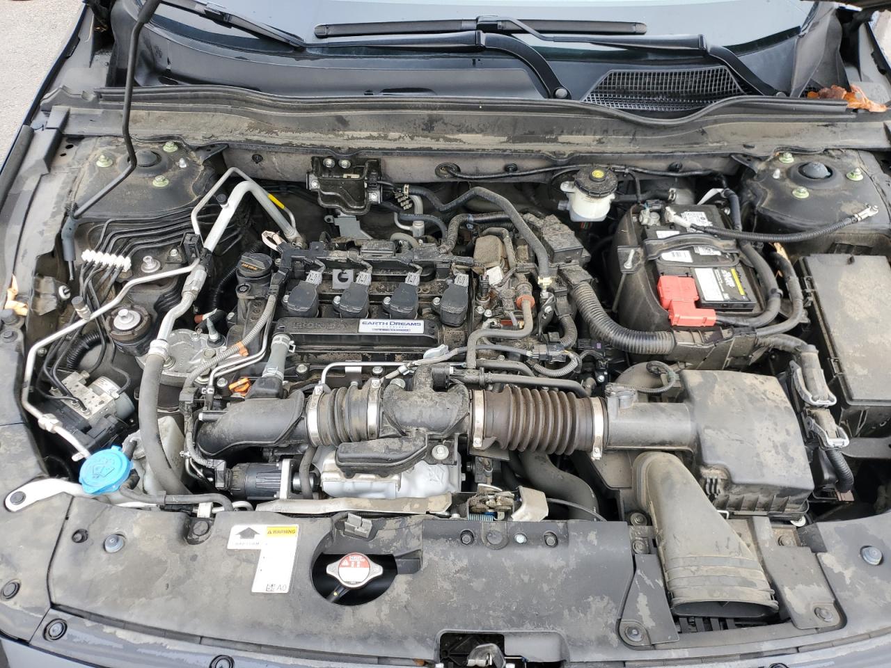 2020 Honda Accord VIN 1HGCV1F19LA040405 Copart auction photo, undercarriage / side damage thumbnail 12