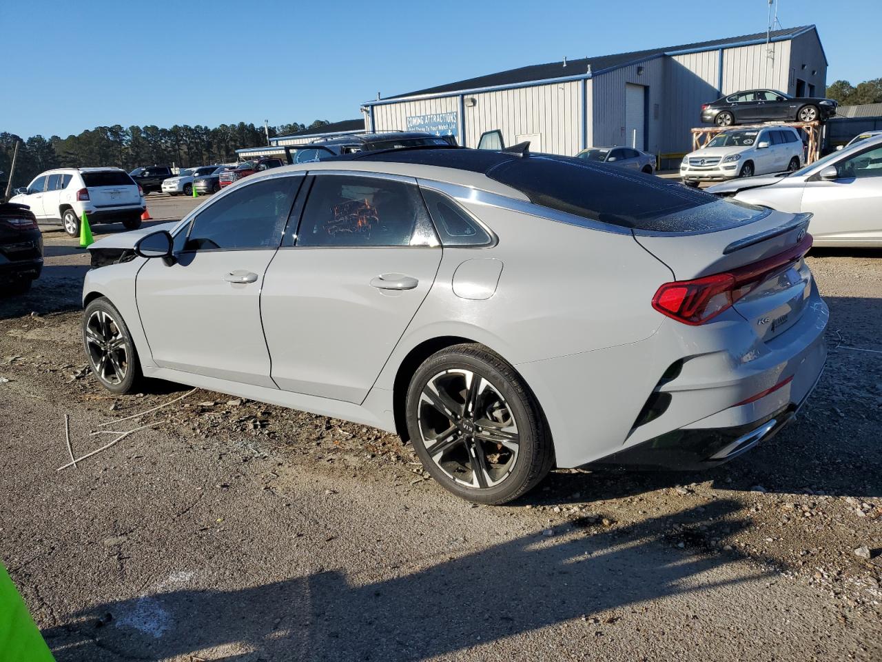 2021 KIA K5 VIN 5XXG64J22MG052674 Copart auction photo, front end damage thumbnail 2