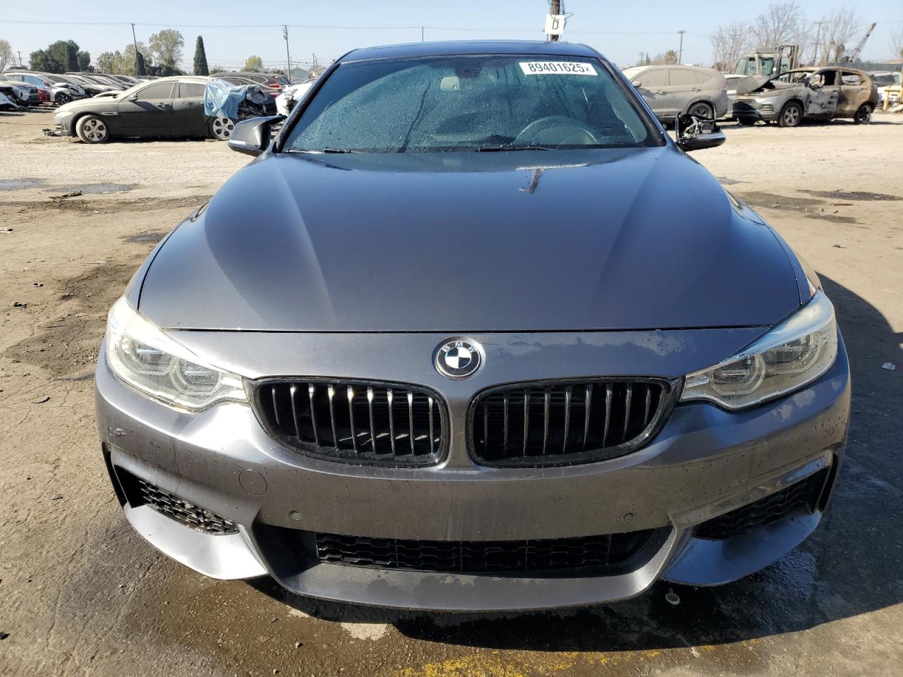 2015 BMW 4er VIN WBA4B1C50FG241045 Copart auction photo, side damage thumbnail 5