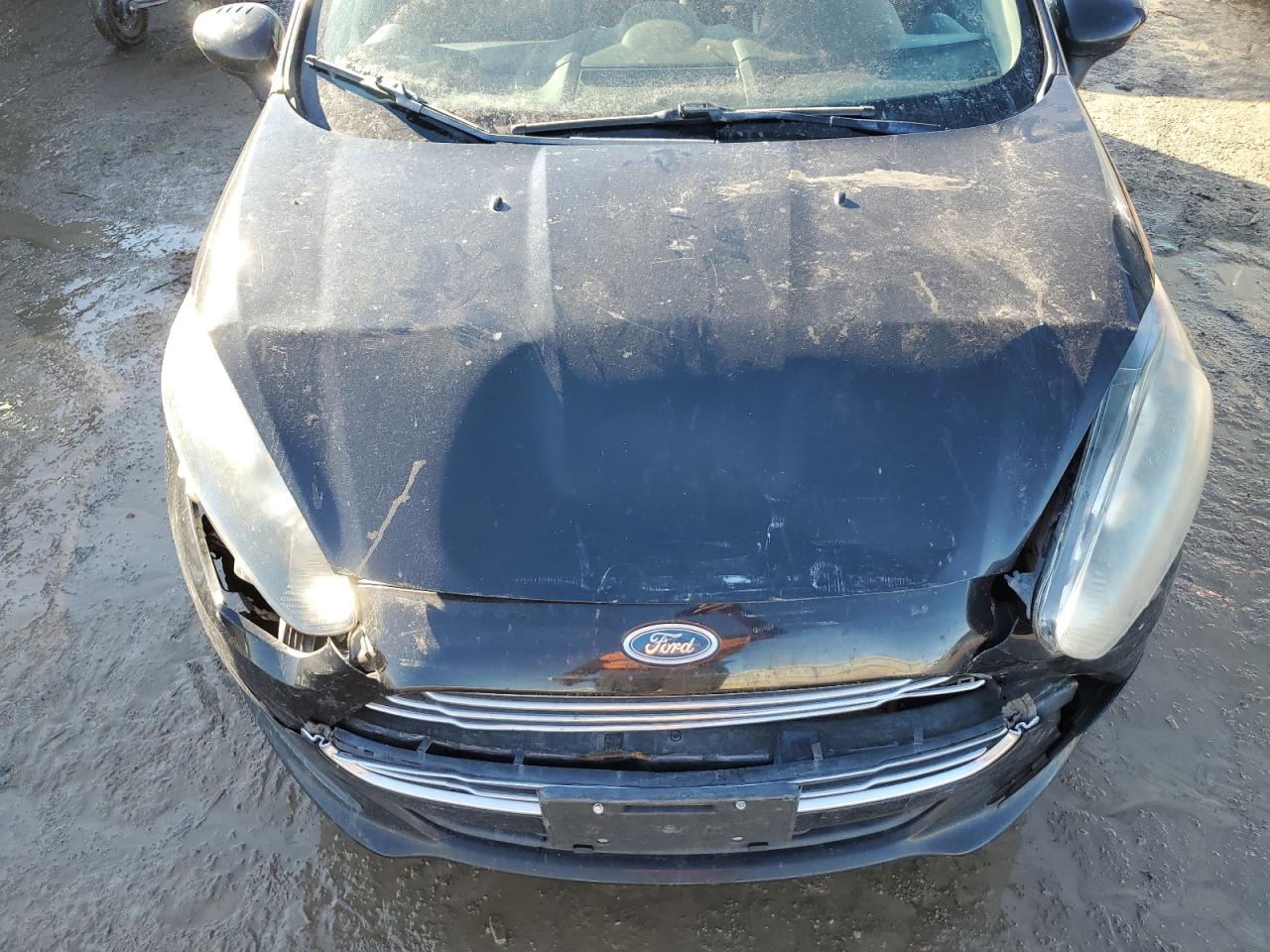 2015 Ford Fiesta VIN 3FADP4AJ4FM163936 Copart auction photo, front end damage thumbnail 12