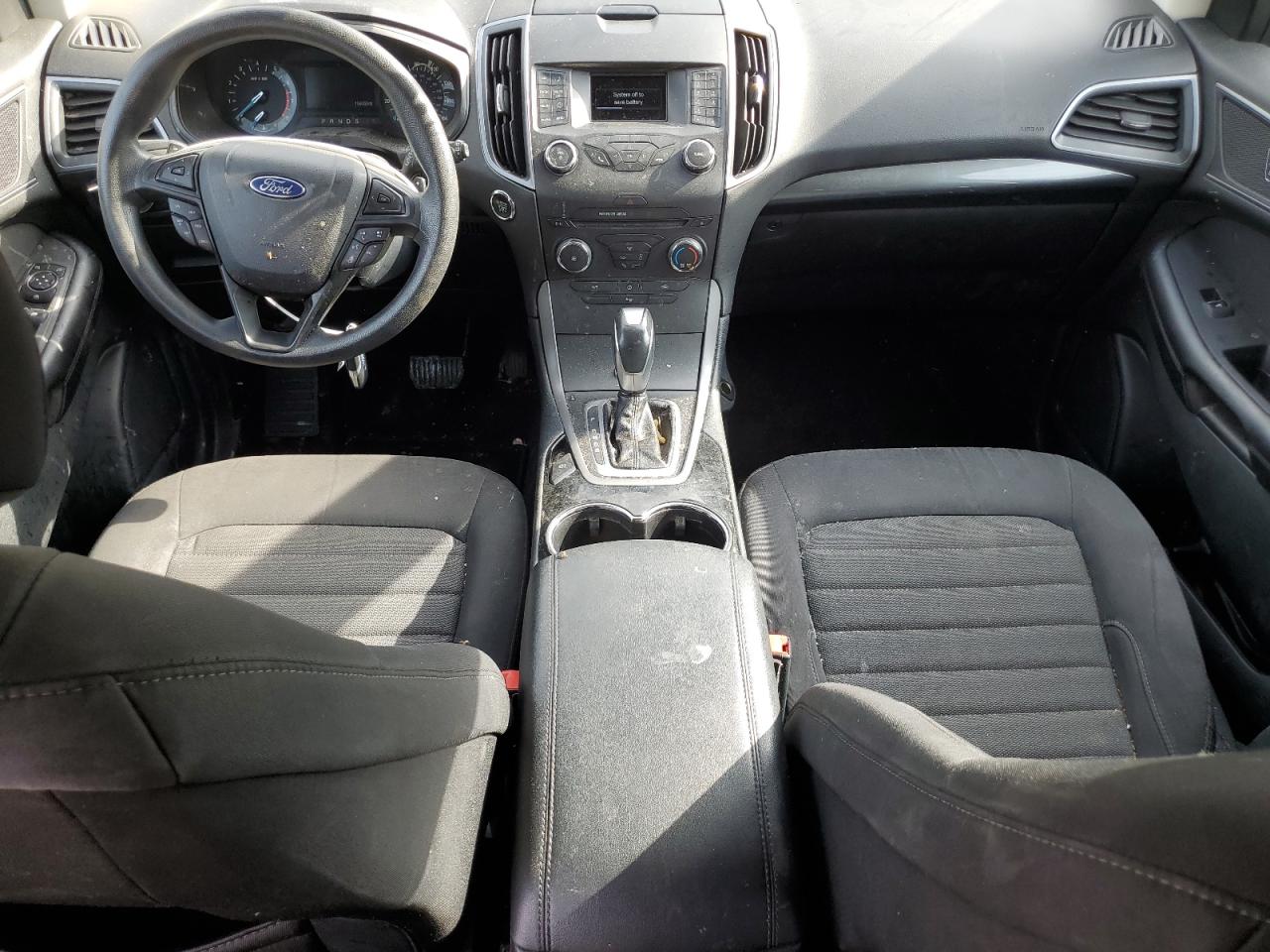 2016 Ford Edge VIN 2FMPK4G96GBC30361 Copart auction photo, burn damage thumbnail 8