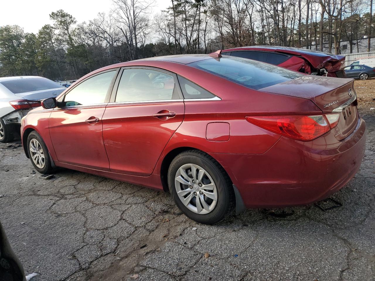 2011 Hyundai Sonata VIN 5NPEB4AC6BH244550 Copart auction photo, side damage thumbnail 2
