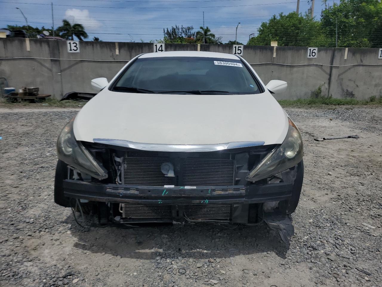 2013 Hyundai Sonata VIN 5NPEB4ACXDH718048 Copart auction photo, rear end / front end damage thumbnail 5