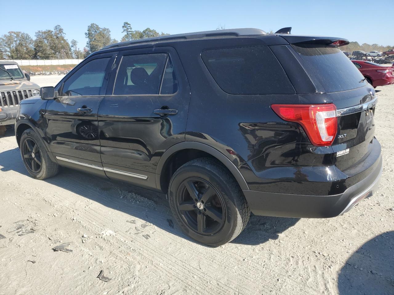 2017 Ford Explorer VIN 1FM5K8DH6HGA72852 Copart auction photo, side damage thumbnail 2