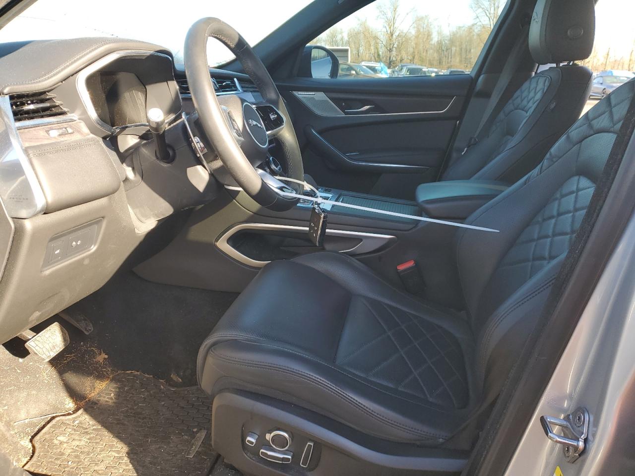 2021 Jaguar F-Pace VIN SADCJ2EU9MA683953 Copart auction photo, front end / mechanical damage thumbnail 7