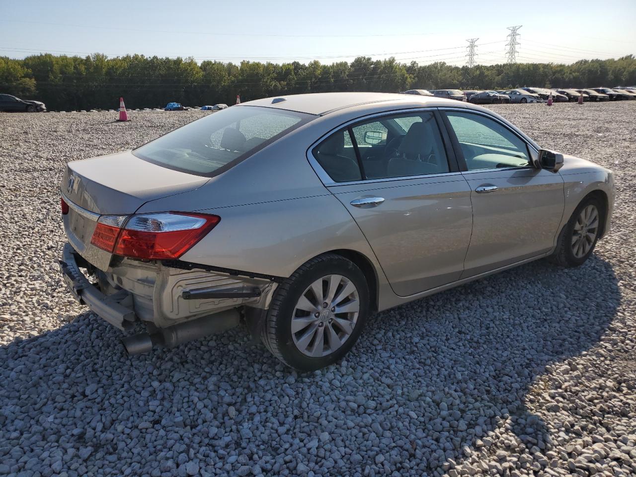 2013 Honda Accord VIN 1HGCR2F82DA179509 Copart auction photo, rear end damage thumbnail 3