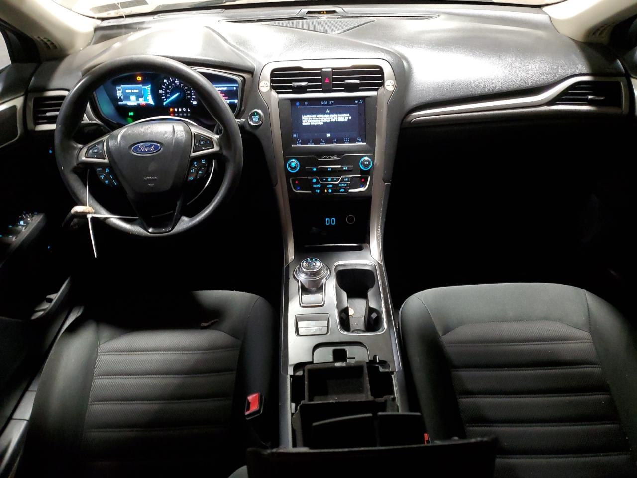 2019 Ford Fusion VIN 3FA6P0LU8KR118861 Copart auction photo, rear end / side damage thumbnail 8