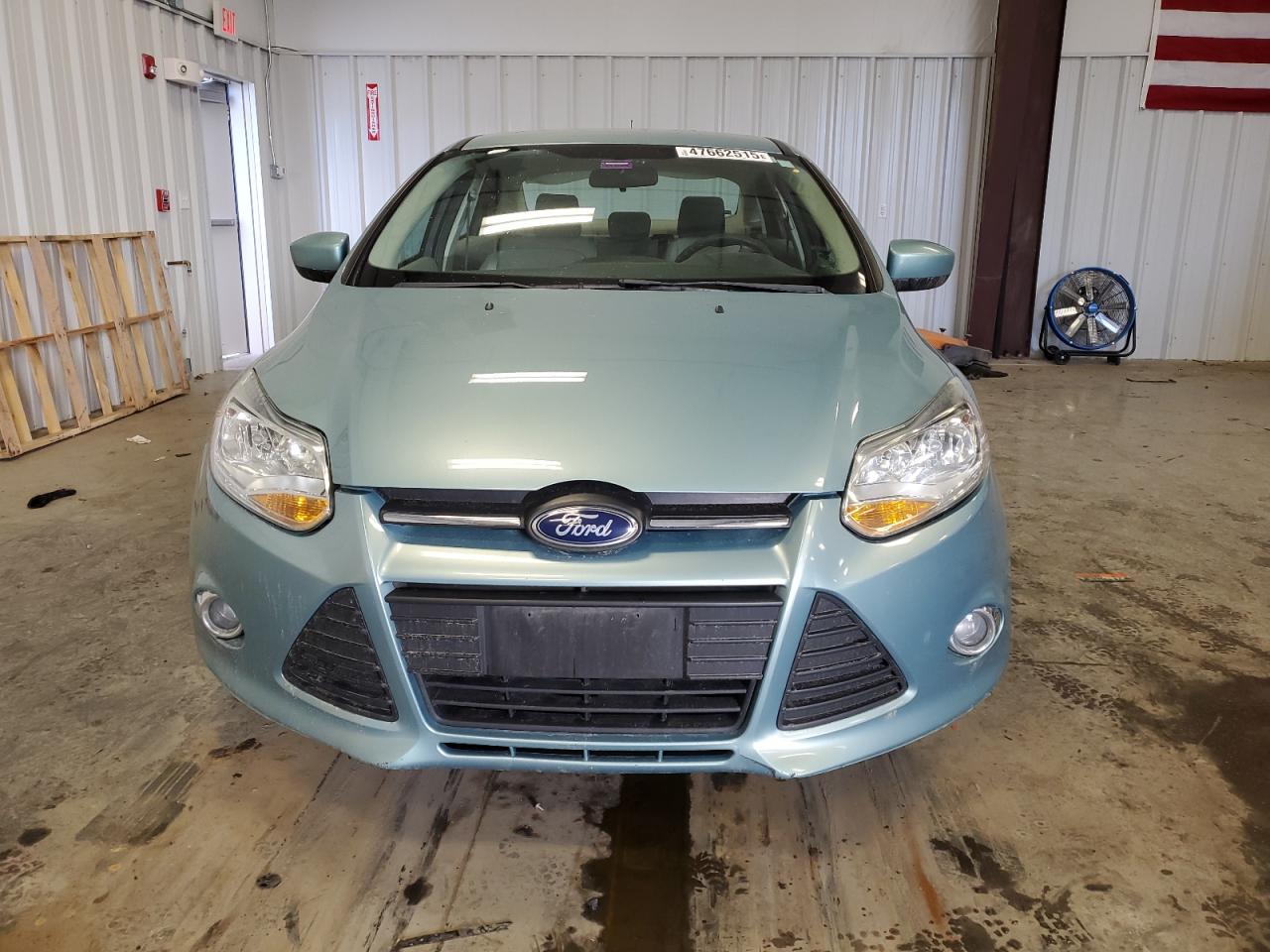 2012 Ford Focus VIN 1FAHP3F27CL353109 Copart auction photo, rear end / front end damage thumbnail 5