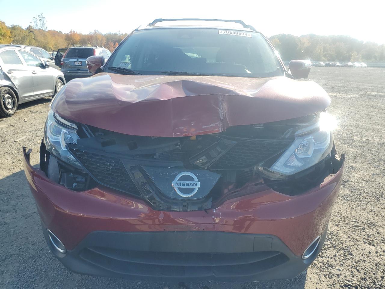 2019 Nissan Rogue VIN JN1BJ1CR4KW322732 Copart auction photo, mechanical / front end damage thumbnail 5
