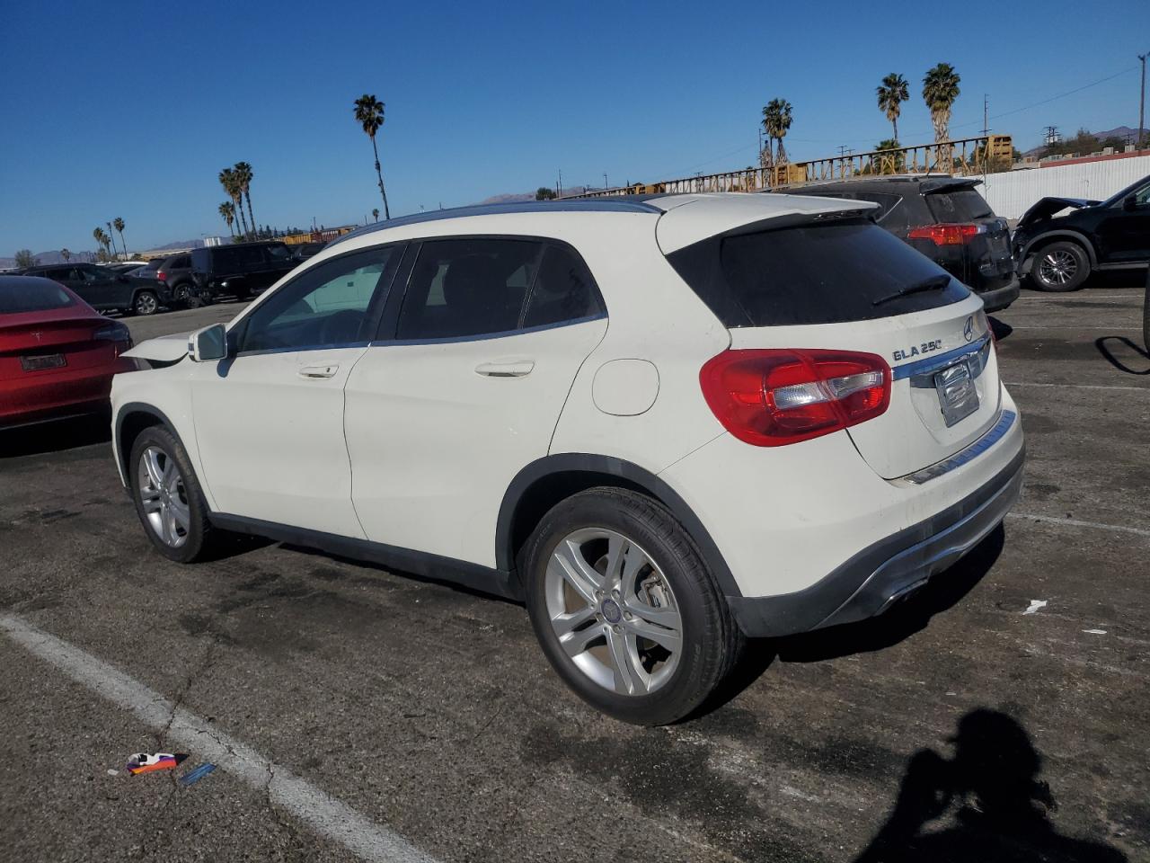 2017 Mercedes-Benz GLA-klasse VIN WDCTG4EB9HJ288157 Copart auction photo, front end damage thumbnail 2