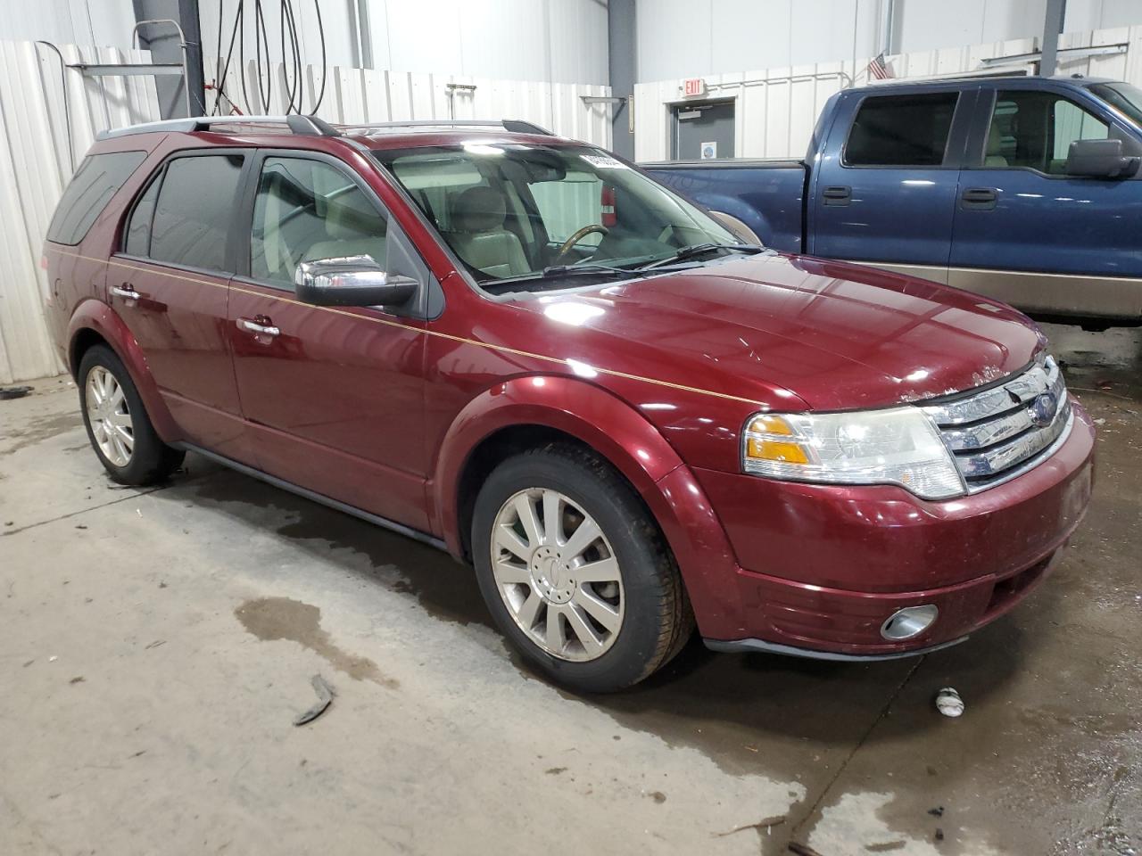 2008 Ford Taurus VIN 1FMDK06W68GA37558 Copart auction photo, front end damage thumbnail 4