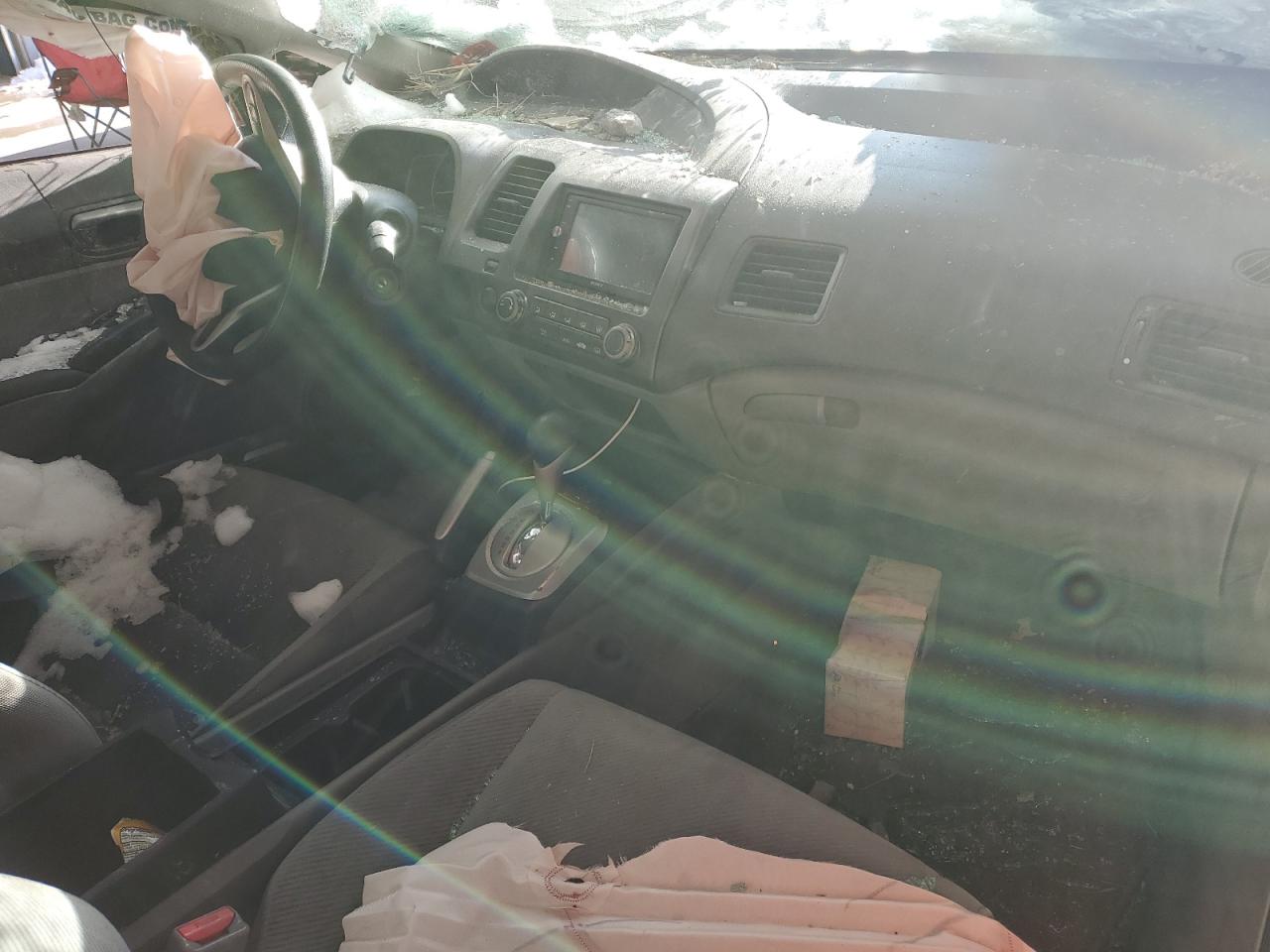 2011 Honda Civic VIN 2HGFA1F52BH546346 Copart auction photo, all over / undercarriage damage thumbnail 8