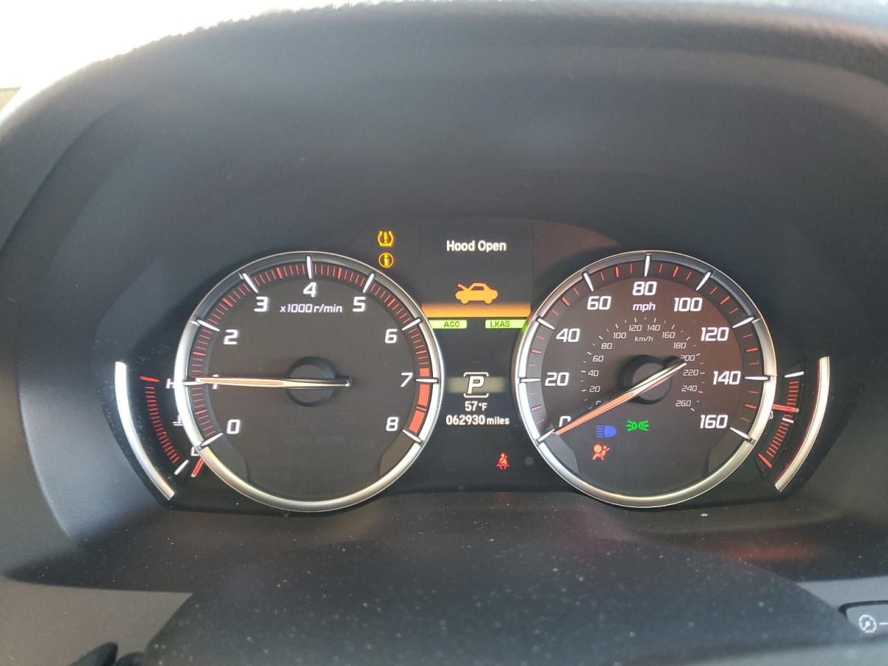 2019 Acura MDX VIN 5J8YD4H00KL016298 Copart auction photo, side / rear end damage thumbnail 9