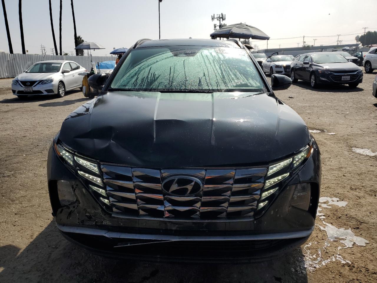 2022 Hyundai Tucson VIN 5NMJC3AE9NH120507 Copart auction photo, front end damage thumbnail 5