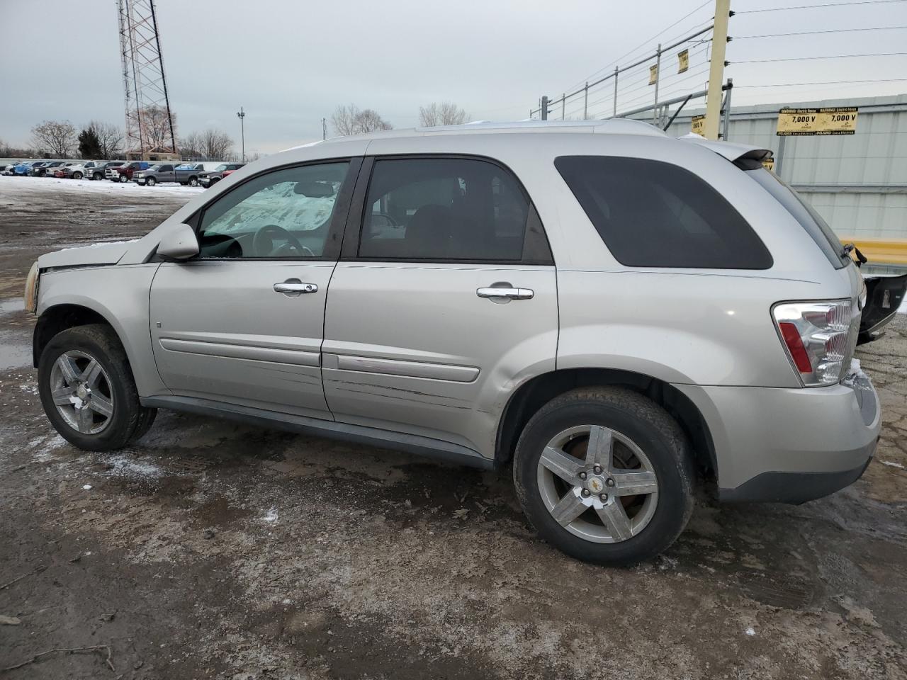2008 Chevrolet Equinox VIN 2CNDL83F086315340 Copart auction photo, front end / side damage thumbnail 2